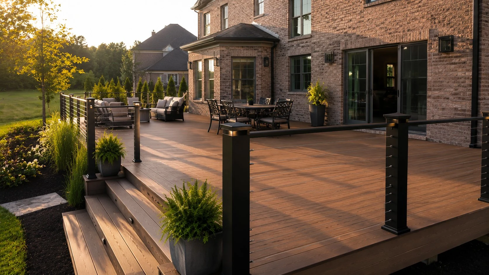 Composite deck installation New Albany Ohio