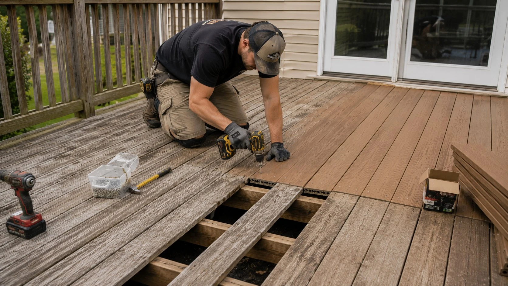 Deck repair New Albany Ohio
